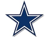 American Vinyl Blue Star Dallas Cowboys Colors Sticker (Logo dak Fan Love Player) BUYBOX is Fake