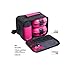 innacle Thermoware Lunch Box Bag Set for Adults and Kids, Pink, Stainless Steel and Plastic, Matching Cutlery Included