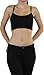 ToBeInStyle Women's Pack of 6 Seamless Bralettes with Floral Lace Back Design OS