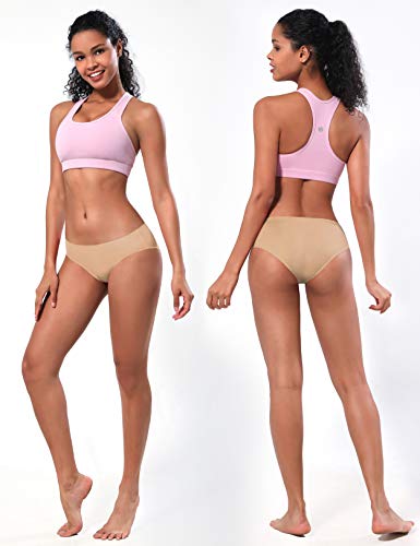 BUBBLELIME Bikini Panties Women's Low Rise String Breathable Soft Underwear Bonded No Show (6 Pack&3 Pack&1 Pack) - Thumbnail 3