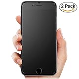iPhone 6S Screen Protector Matte, BONGEEK [Anti-Glare & Anti-Fingerprint] Tempered Glass Film for iPhone 6/6S (2 Packs, 4.7 Inch Only)-[Smooth as Silk] 0.26MM 9H