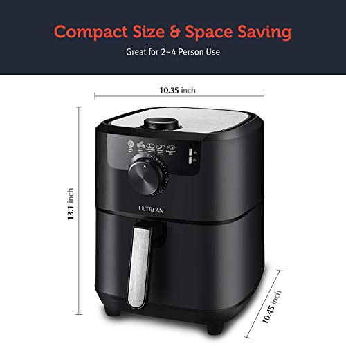 Ultrean Air Fryer, Electric Hot Air Fryers Oven Cooker with Deluxe
