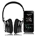 Hiearcool L1 Bluetooth Headphones - Active Noise Cancelling Headphones Over Ear Hi-Fi Stereo Deep Bass Wireless Headphones with Microphone, Airplane Adapter & Carrying Case for All 3.5 mm Jack Devices