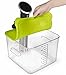 EVERIE Collapsible Silicone Sous Vide Lid Compatible with Anova Cooker and Compatible with Rubbermaid Container 12,18,22 Quart (Side Mount)