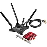 ASUS 4x4 802.11AC Wireless-AC3100 PCIe Adapter (PCE-AC88)