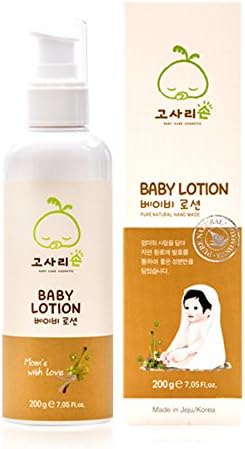 Gosarisup Baby Lotion with Jeju Fermented Fern Extract, 200g, 7.05oz (Made in Korea)
