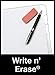 TOPS Cardinal 11x17 Write'n Erase Tab Divider, 8-Tab, White (84271)
