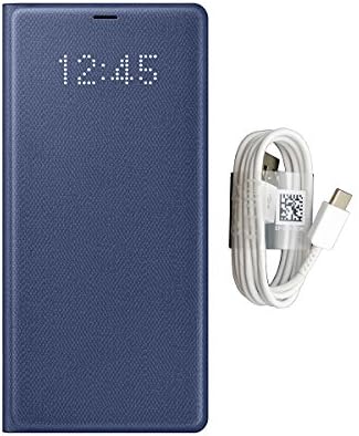 Galaxy Note8 LED View Wallet Cover(Deep Blue) Samsung Official Genuine