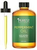Purest Naturals Peppermint Essential Oil - 100% Pure & Natural Therapeutic Grade - Best Aromatherapy Oil For Diffuser - 30mL 1 Oz