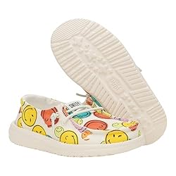 HEYDUDE Wendy Smiley Cream/Multi Size 9, Women’s