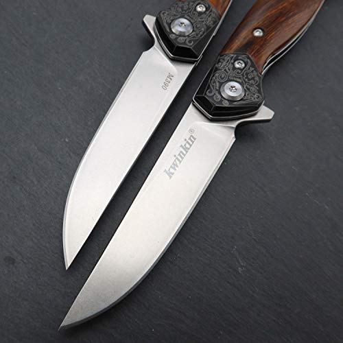 KWINKIN Austrian powder steel m390 folding knife, high hardness sharp