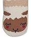 Women's Faux Fur Fuzzy Winter Animal Socks with Grippers -17 SHEEP