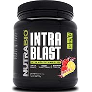 NutraBio Intra Blast - 30 Servings (Strawberry Lemon Bomb)