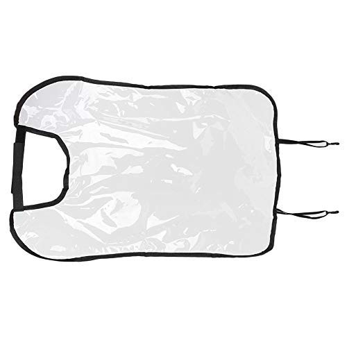 Zerodis Car Chair Rear Protector, Auto Seat Back Waterproof Kick Anti-dirty Protective Pad Seat Anti Stain Cover Mat(Black Edge)