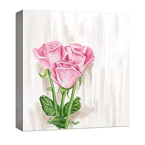 Abstract Beautiful Bunch of Flowers Painting Artwork for Home Framed