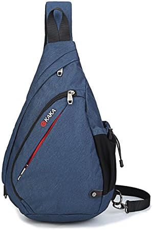 Fengju Sling Backpacks Travel Backpack Crossbody Bag Sling Bag Chest Bag (S size, blue)