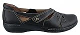 Clarks Women's Evianna Peal Flat, Black, 8 M US