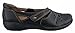 Clarks Women's Evianna Peal Flat, Black, 8 M US