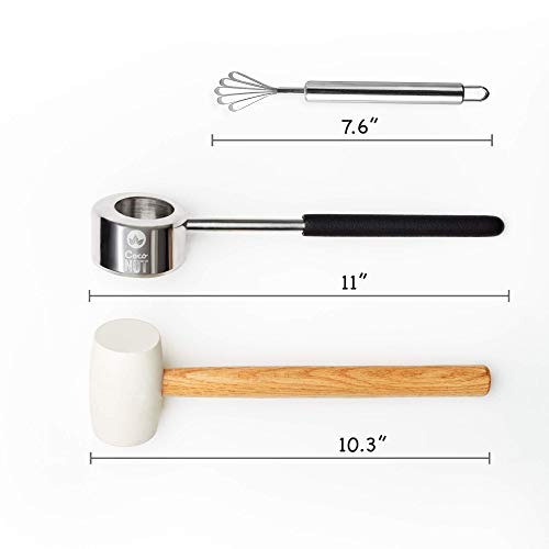 3 CocoNUT+Coconut+Opening+Stainless+Removal