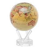 Political Map Yellow MOVA Globe