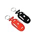 Deal Fontic Set of 2 Rubber Silicone Smart Key Fob Remote Cover Case Holder Protectors for The Tesla Model X P90d (Black&Red)