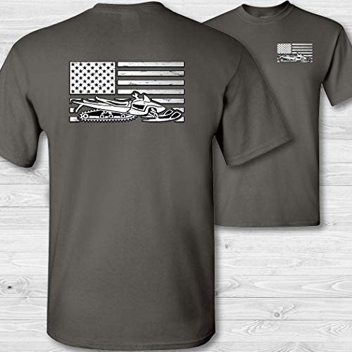 American Flag Snowmobiling Shirt - W - Thumbnail 2
