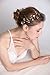 fxmimior Wedding Bridal Vintage Leaf Headband Headpiece Tiara Bride Hair Accessories (gold)