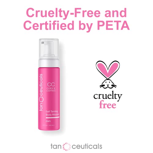 Tanceuticals Self Tanning Mousse Healthy Ingredients and Fresh