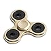 Opard Tri Fidget Spinner Hand Spinning Toy Over 3 Minutes Aluminum Alloy for Child and Adult (Gold)