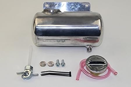 Amazon ミニモト ダックスコンパクトフューエルサブタンク1100cc右用 バイク 吸気 燃料系パーツ 車 バイク