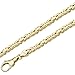 2mm thick 14k gold plated on solid sterling silver 925 Italian Byzantine, Etruscan, Birdcage, Bird's Nest, King's Braid link chain necklace bracelet anklet - 15, 20, 25, 30, 35, 40, 45, 50, 55, 60cm