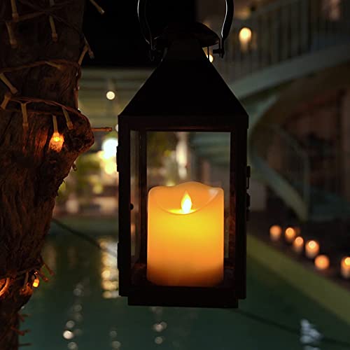 Homemory Waterproof Flickering Flameless Candles, Outdoor Indoor