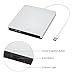 MMUSC External Dvd CD USB 3.0 Burner Writer Drive Player High Speed Data Transfer for Laptop/Desktop/Macbook/Mac OS/Windows10/8