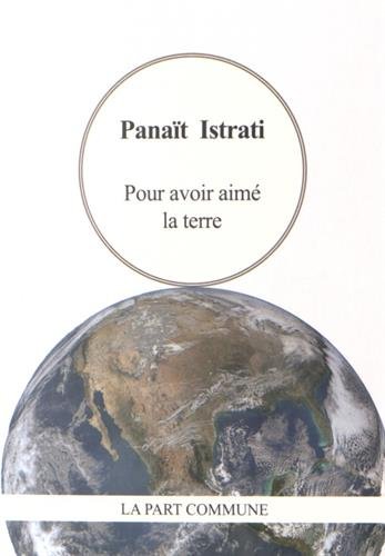 Pour avoir aimé la terre