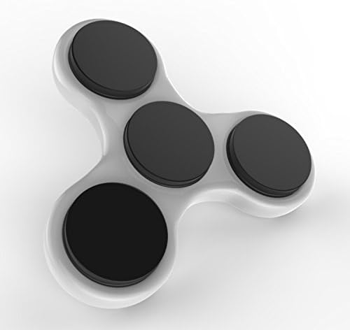 UFO Hand Spinner Fidget, up to 3 Minutes Spin Time , Free Ebook included, Love it Guaranteed Certificate, Perfect for Nervousness , ADD , ADHD , Anxiety and Stress Redice