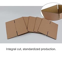 SUNLPH Shipping Boxes 4x4x4 Inches Small Corrugated
