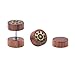 Milakoo 6 Pairs Stud Earrings for Men Women Ear Piercing Ear Plugs Tunnel 18G