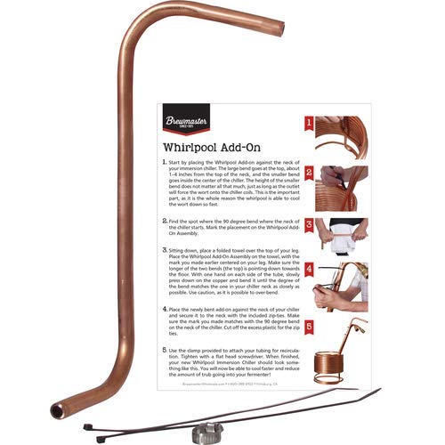 WHIRLPOOL Recirculation Arm Chilling Package for 58 Gallon Boil Kettle