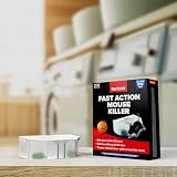 Rentokil PSF135 Fast Action Mouse Killer Twin Pack Indoor Bait Station view 4