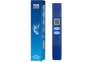 2025 New TDS Meter Digital Water Tester, 0-9990 ppm Water Quality Tester Portable Water Testing Kits for Drinking Water, Farm