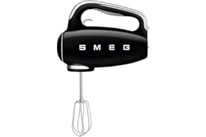 Smeg Red 50's Retro Style Electric Hand Mixer… (Black)