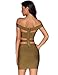 Meilun Womens Off Shoulder Cut Out Bodycon Club Party Bandage Slim Dress