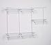 ClosetMaid 22873 ShelfTrack 4ft. to 6ft. Adjustable Closet Organizer Kit, White