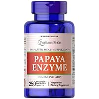 Puritan's Pride Papaya Enzyme-250 Chewables