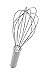Pro Chef Kitchen Tools Stainless Steel Wire Whisk - 10 Inch Balloon Whisk Egg Beaters for French Cooking, Mixing Cake Batter and To Mix, Whip or Blend Sauces