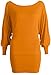 Girls Walk Women's Long Sleeves Plus Size Plain Stretchy Batwing Top