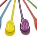 Wooden Egg and Spoon Race Game with 6 Spoons & Eggs, Indoor or Outdoor Balance Game for Adults and Kids by Hey! Play!