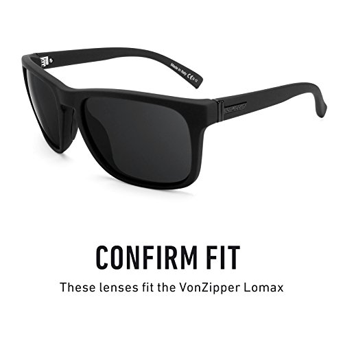 Revant Replacement Lenses for VonZipper Lomax Polarized Midnight Sun MirrorShield