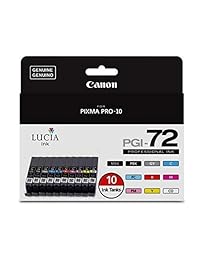 Canon PGI-72 pack de 10 depósitos de tinta.