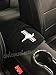 2015 - 2017 FORD MUSTANG Center Console Cover This Black plush soft 100% cotton terry velour fabric is perfectly designed for a true fit with MUSTANG Embroidered Logo